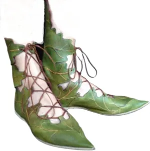 Aflngle Women's Fashion Leaf Shaped Block Low Heel Flat Ankle Boots Pointed Toe Lace Up Short Booties Casual Vintage Gothic Shoes