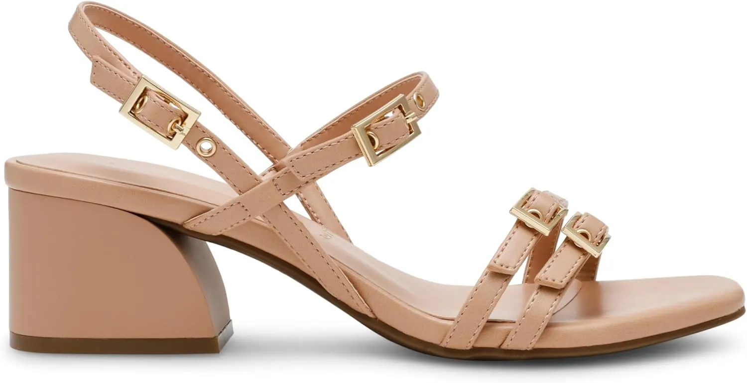 Anne Klein Women's Block Heel Sandal Mackenzie