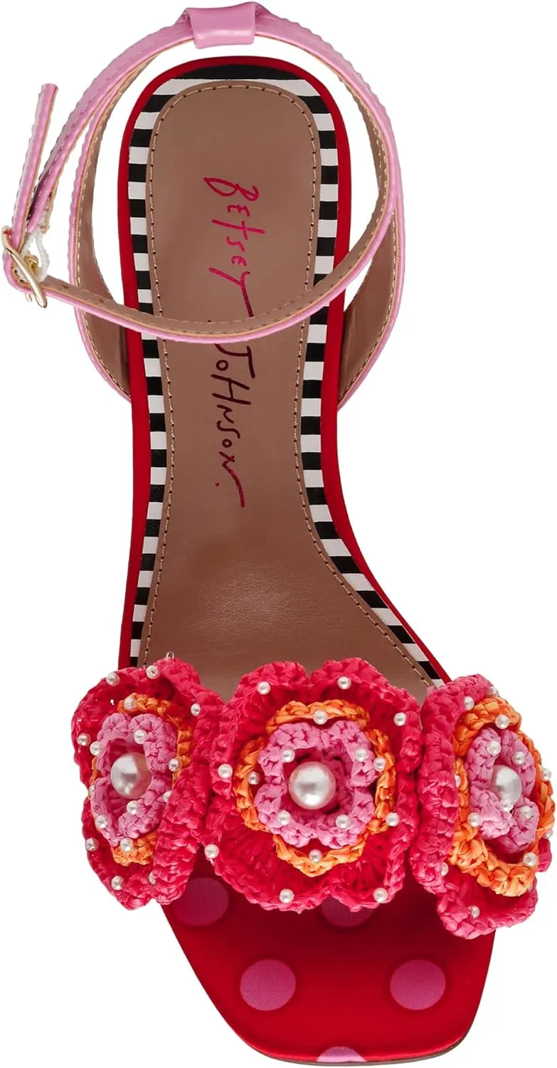 Betsey Johnson Women's Ainsleyy Heeled Sandal