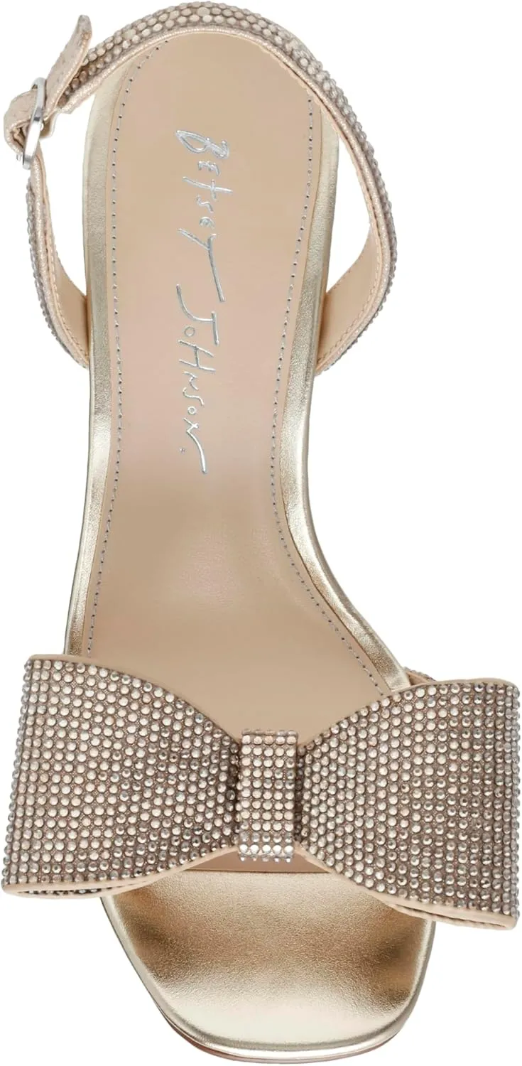 Betsey Johnson Women's Joel Heeled Sandal
