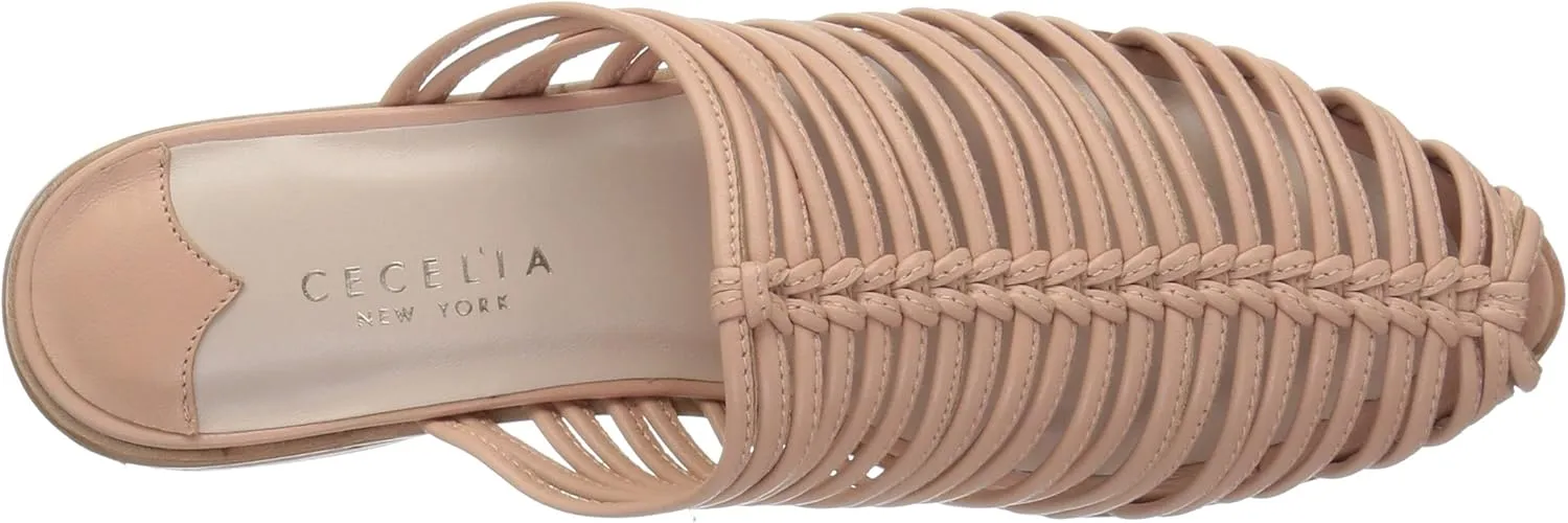 Cecelia New York Women's GLORIA Sandal-Metallic Sunset