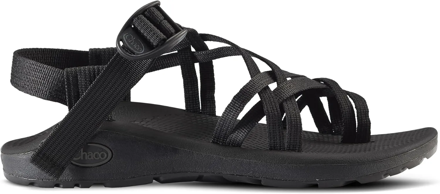 Chaco Women's Zcloud X2 Sandal, Solid Black, 8