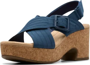 Clarks Women's Nerisa West Heeled Sandal