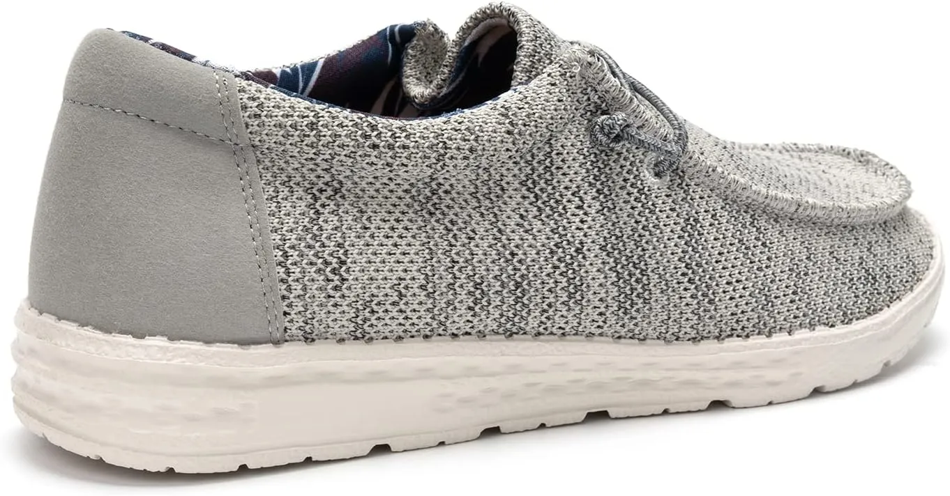 Colgo Men's Slip-On Loafers - Casual, Lightweight, and Stylish Shoes with Comfortable Lace-Up