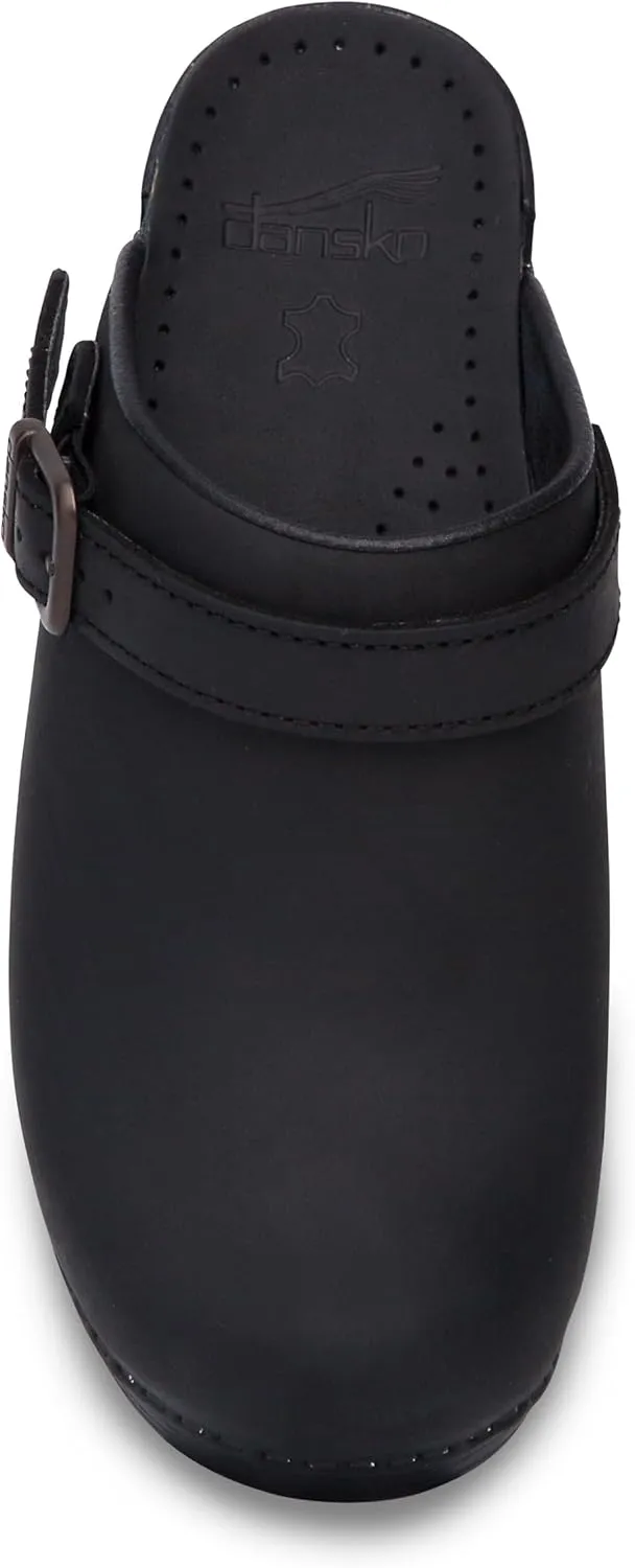 Dansko Ingrid Sling Back Mule Clog for Women - Anti-Fatigue Rocker Bottom Promotes Forward Foot Motion - Premium Leather Uppers for Long-Lasting Wear