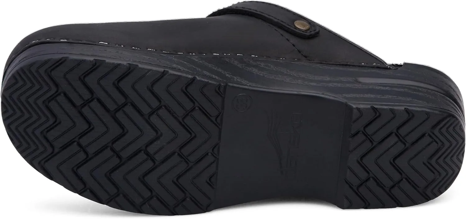 Dansko Ingrid Sling Back Mule Clog for Women - Anti-Fatigue Rocker Bottom Promotes Forward Foot Motion - Premium Leather Uppers for Long-Lasting Wear