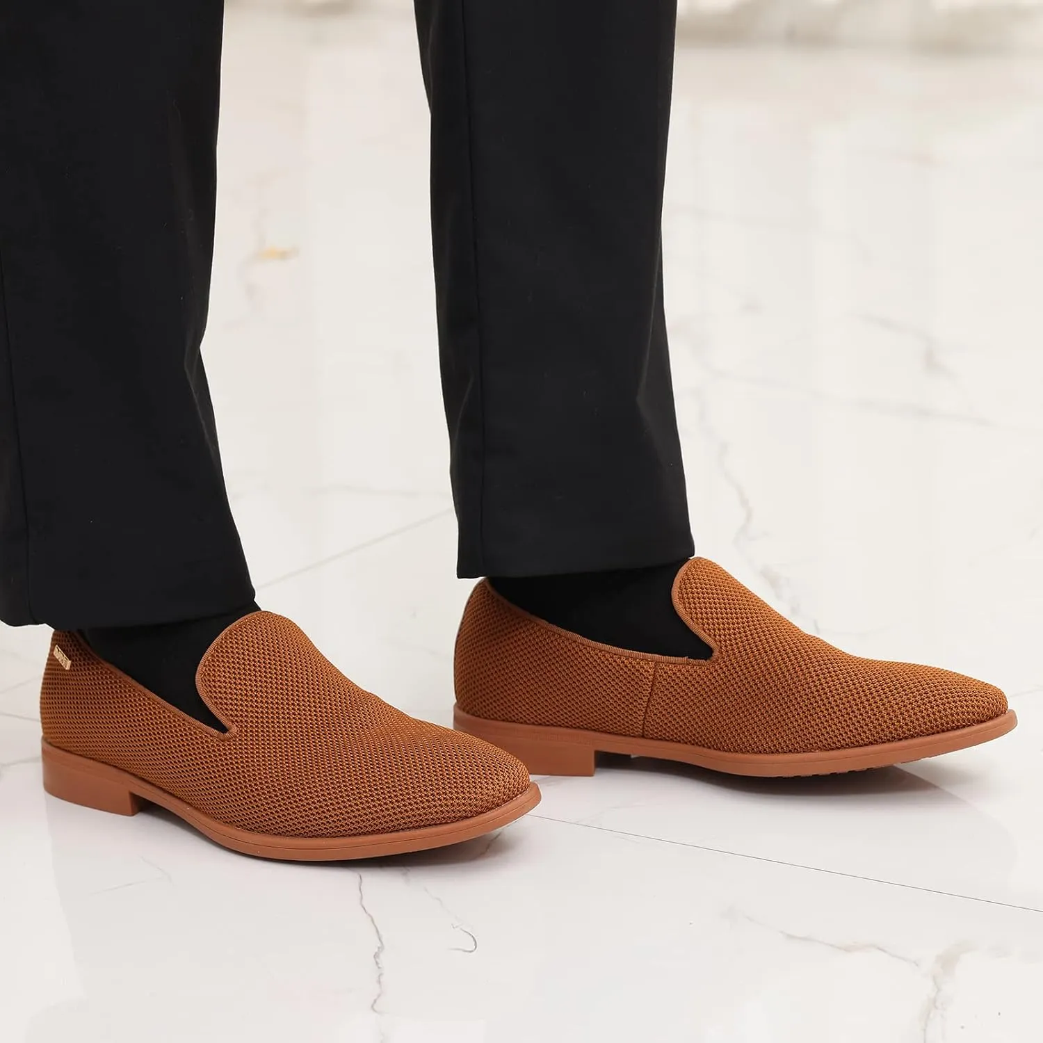 Dirk Dress Shoes for Men Tuxedo Shoes Slip-On Loafer Casual Oxford Shoes Fashion Lightweight