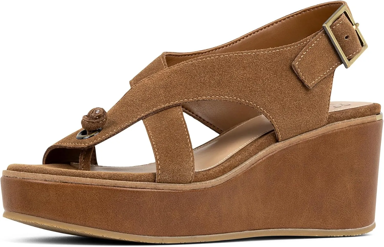 Donald Pliner Women's Alanee Suede Wedge Sandal