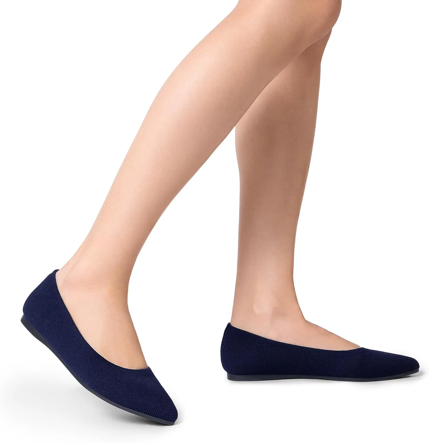 DREAM PAIRS Women's Dress Pointed Toe Flats Ballet Comfort Soft Slip On Casual Flat Shoes for Work Office Business