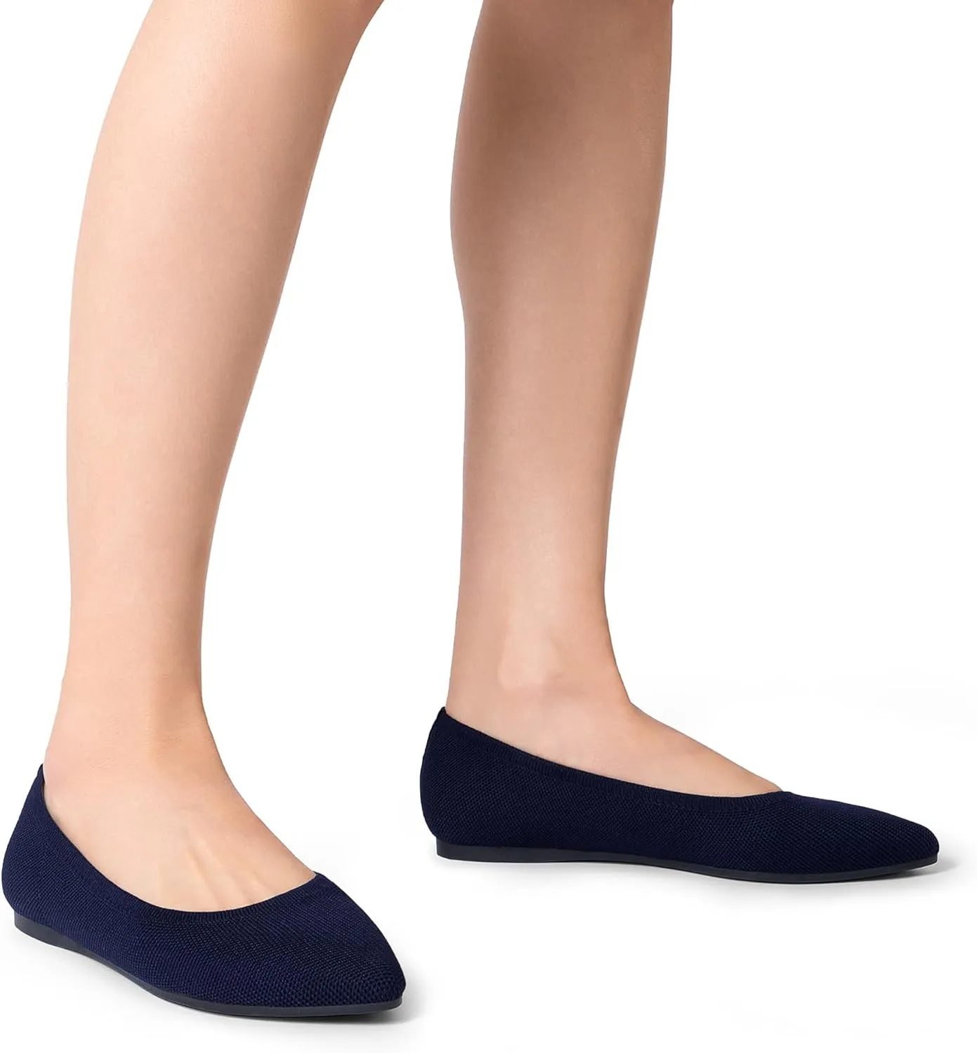 DREAM PAIRS Women's Dress Pointed Toe Flats Ballet Comfort Soft Slip On Casual Flat Shoes for Work Office Business