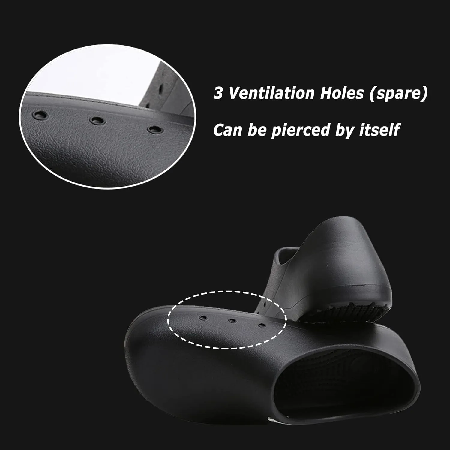 Eliogn Men's and Women's Slip-Resistant Work Shoes Professional Oil Water Resistant Nursing Chef Shoes