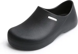 Eliogn Men's and Women's Slip-Resistant Work Shoes Professional Oil Water Resistant Nursing Chef Shoes