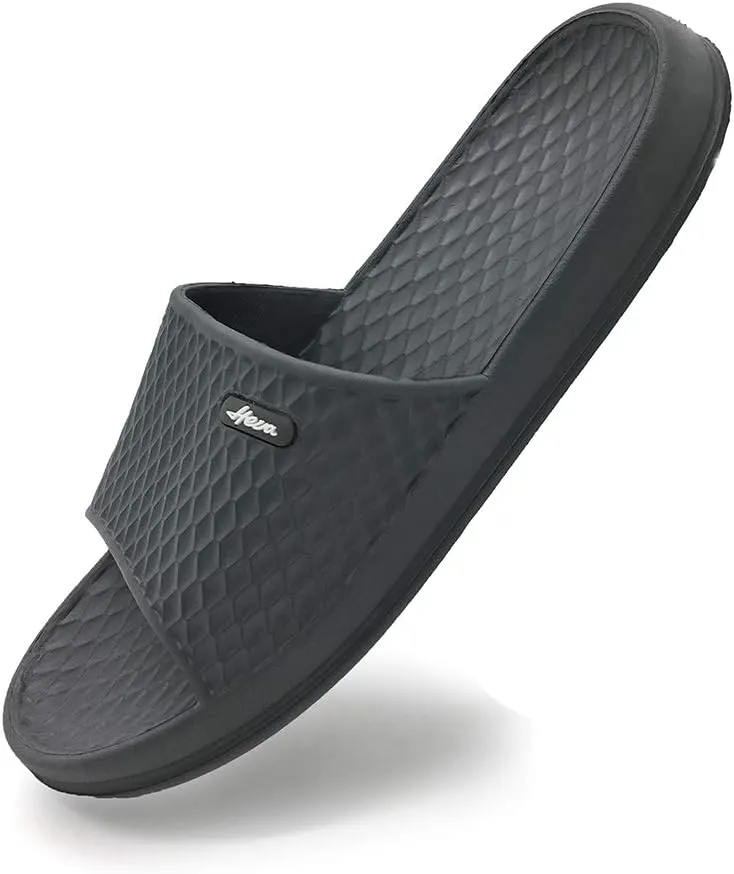 FUNKYMONKEY Mens Bathroom Shower Slippers Indoor Home Beach Non Slip Sandal
