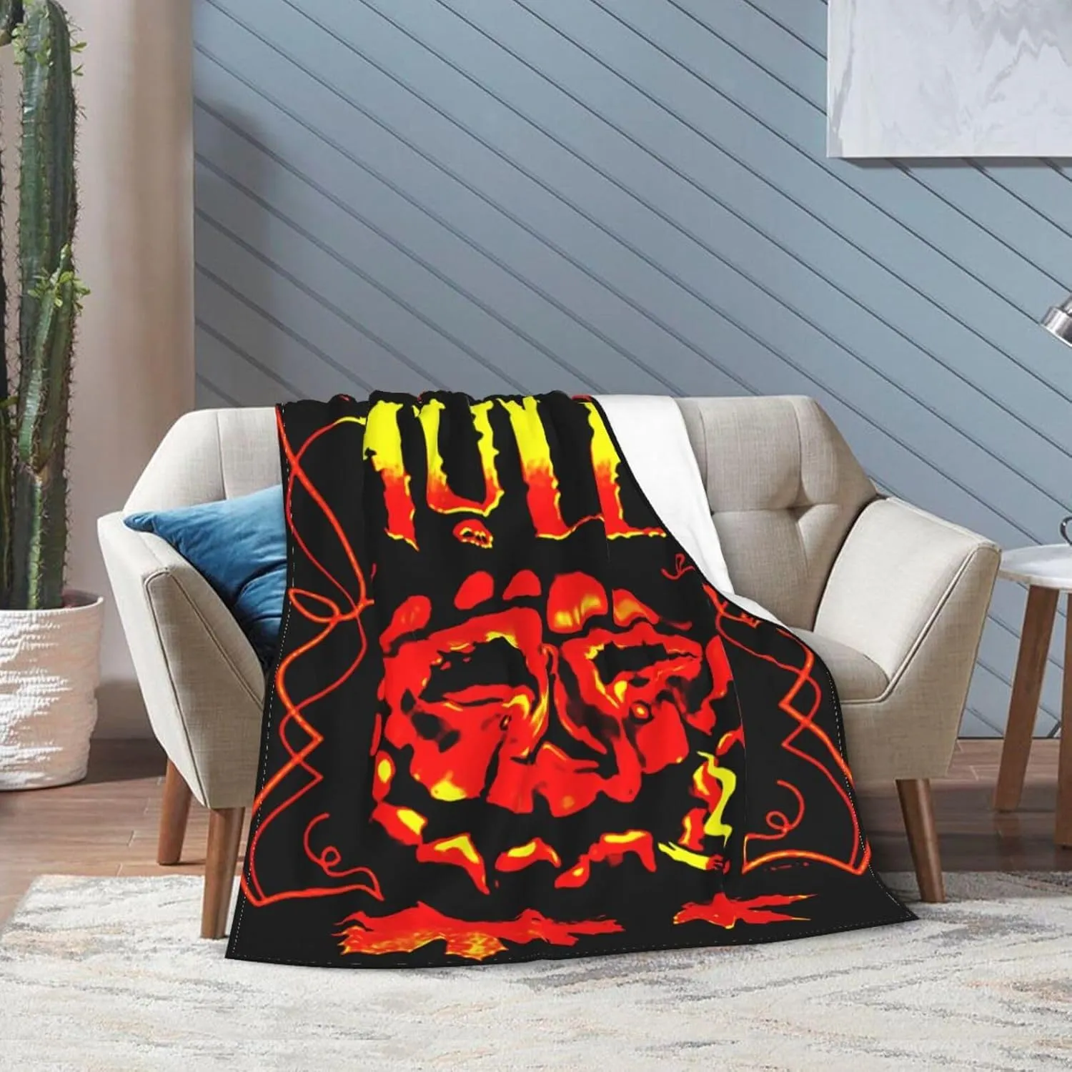 Gov't Rock Mule Band Blanket Throw Air Conditioning Blankets Lightweight Soft for Couch Bed 50"x40"