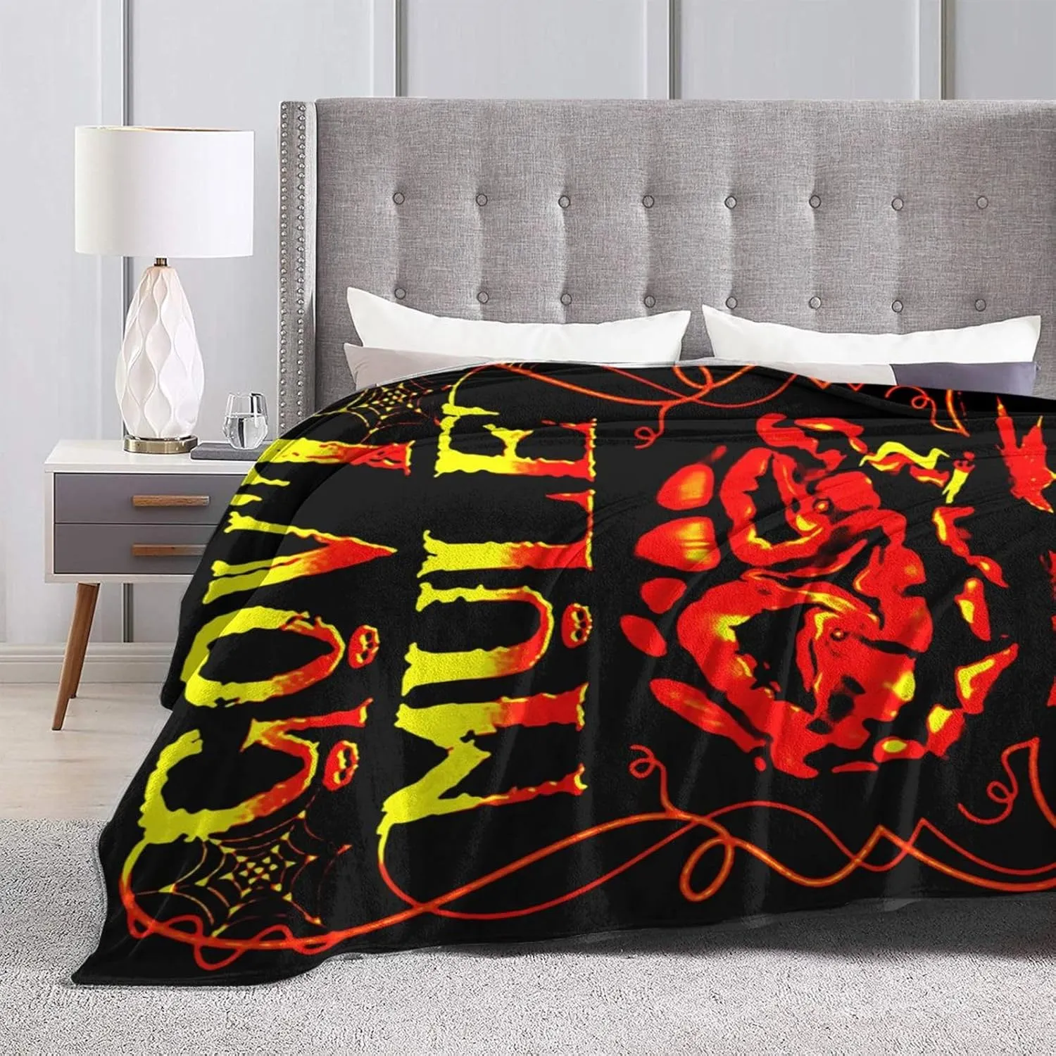 Gov't Rock Mule Band Blanket Throw Air Conditioning Blankets Lightweight Soft for Couch Bed 50"x40"