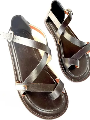 Handcrafted Orfeo model sandals in goatskin for men made to measure in different colors and sizes (6)