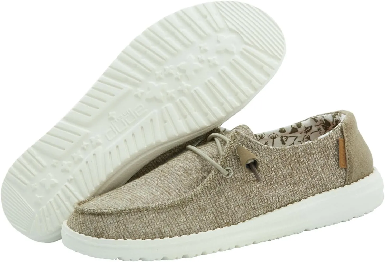 Hey Dude Women's Wendy Chambray Lace-Up Loafer