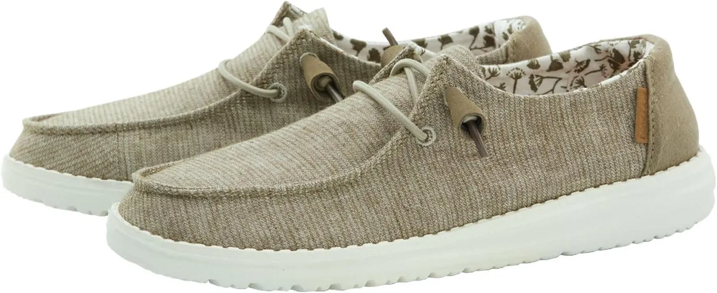Hey Dude Women's Wendy Chambray Lace-Up Loafer