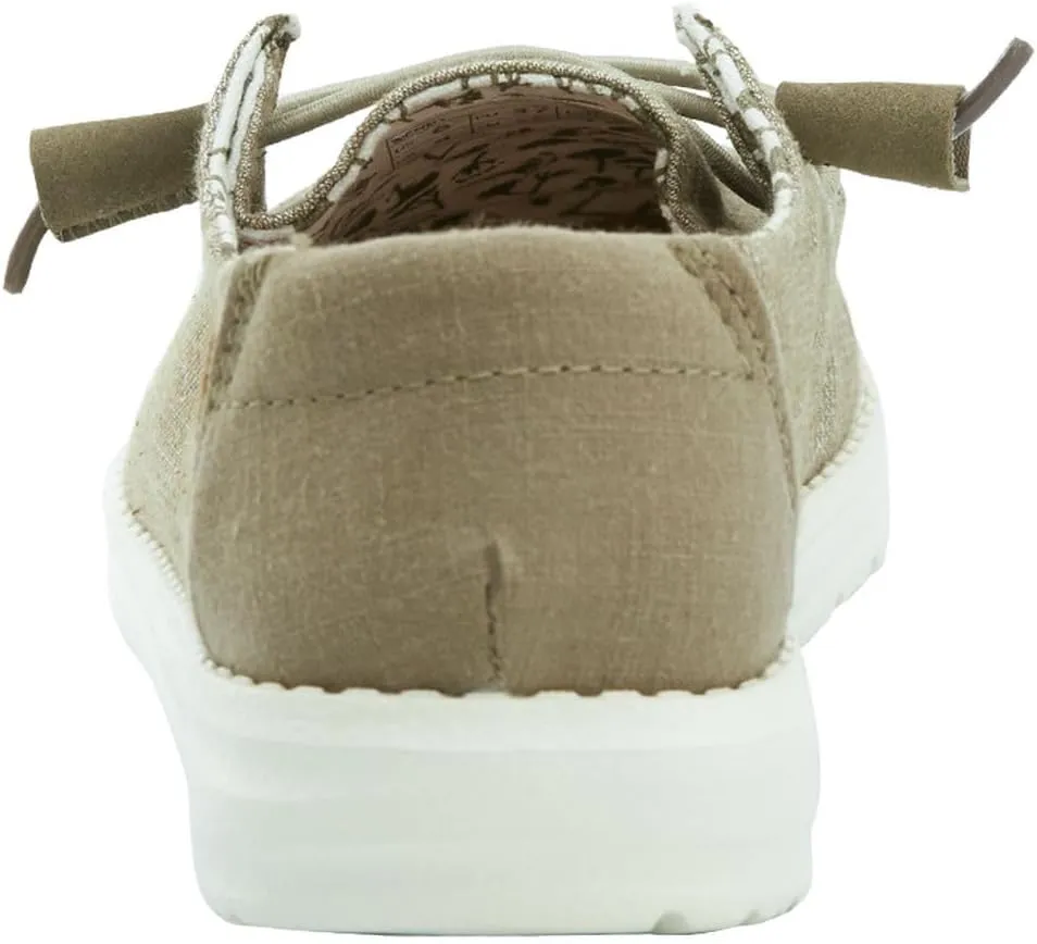 Hey Dude Women's Wendy Chambray Lace-Up Loafer