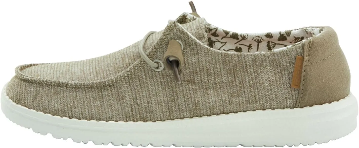 Hey Dude Women's Wendy Chambray Lace-Up Loafer