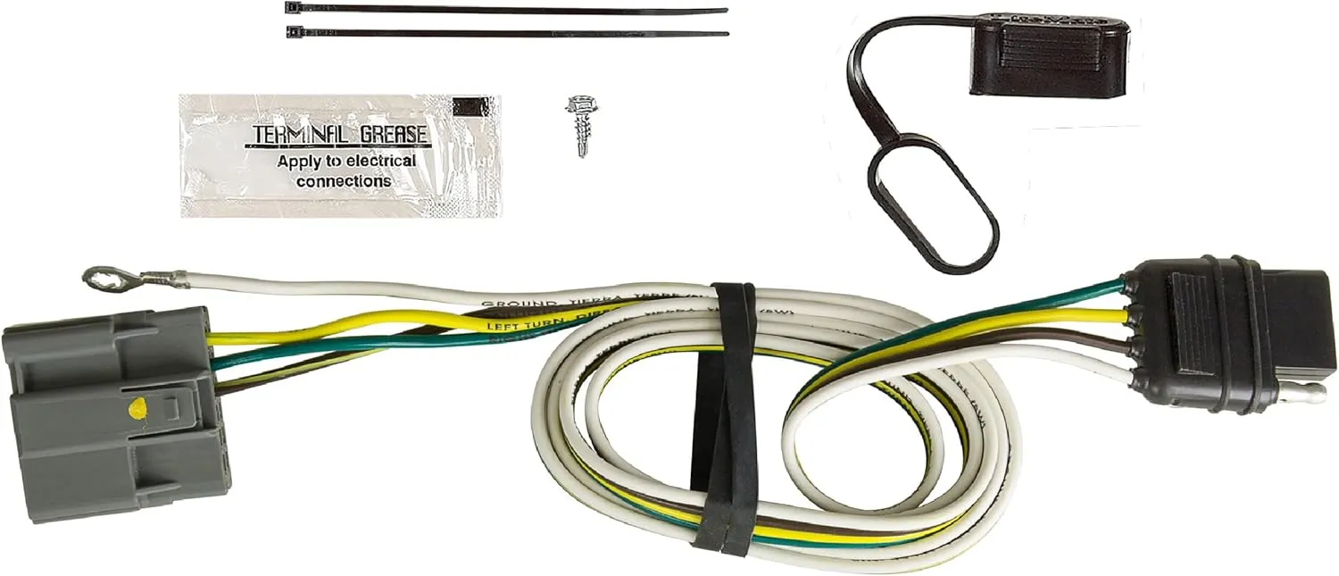 Hopkins Towing Solutions 40694 Plug-in Simple Vehicle Wiring Kit, Black
