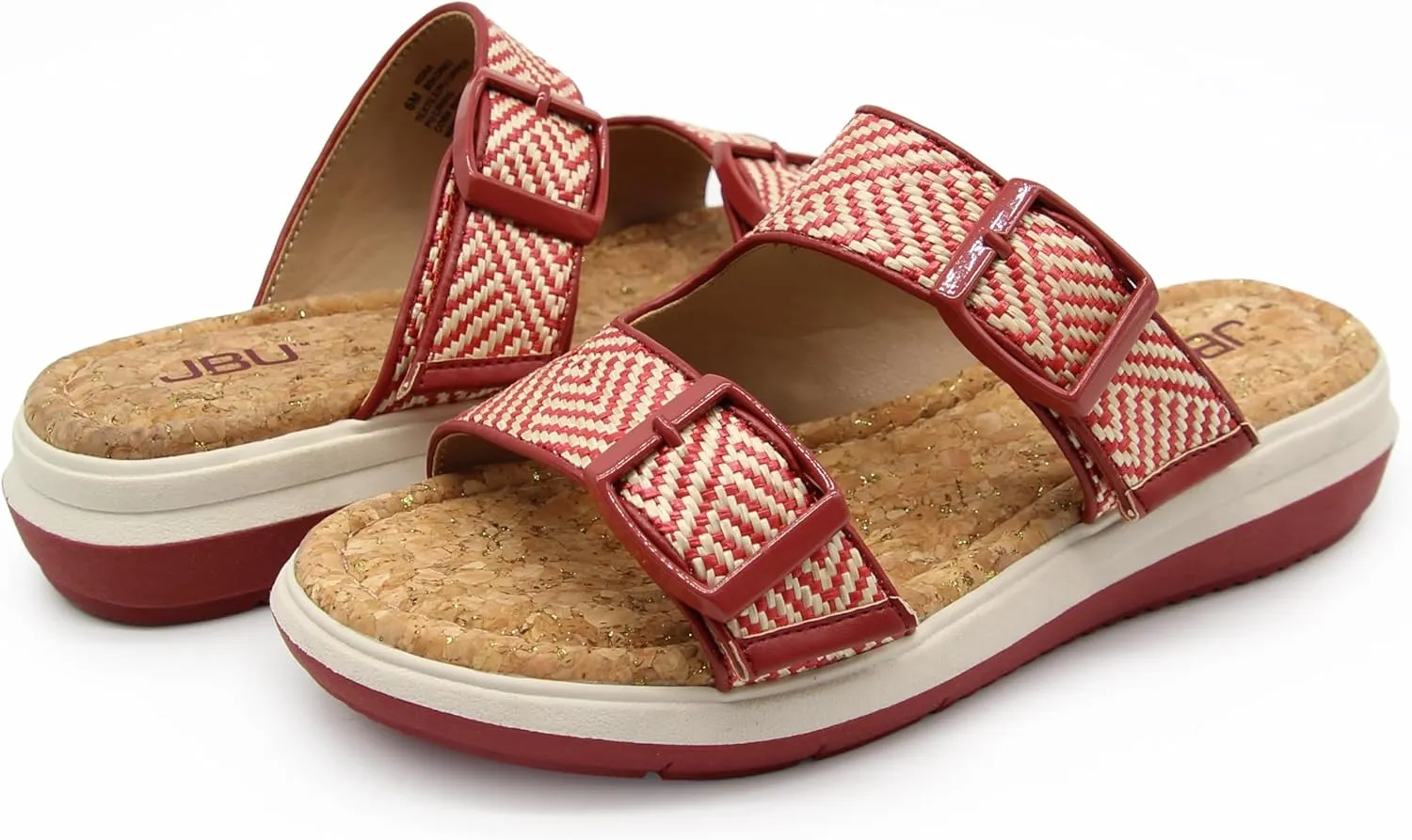 JBU Women's Fashion Wedge Sandal