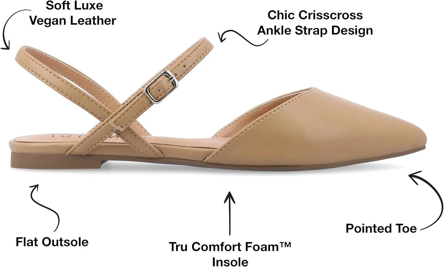 Journee Collection Women's Martine Ballet Flat