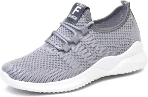 Kubbon Shoes for Women Lightweight Tennis Fashion Sneakers Slip On Casual Sneakers Sports Workout Gym Shoes Walking Running Shoe Comfortable Sneaker