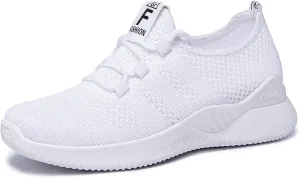 Kubbon Shoes for Women Lightweight Tennis Fashion Sneakers Slip On Casual Sneakers Sports Workout Gym Shoes Walking Running Shoe Comfortable Sneaker