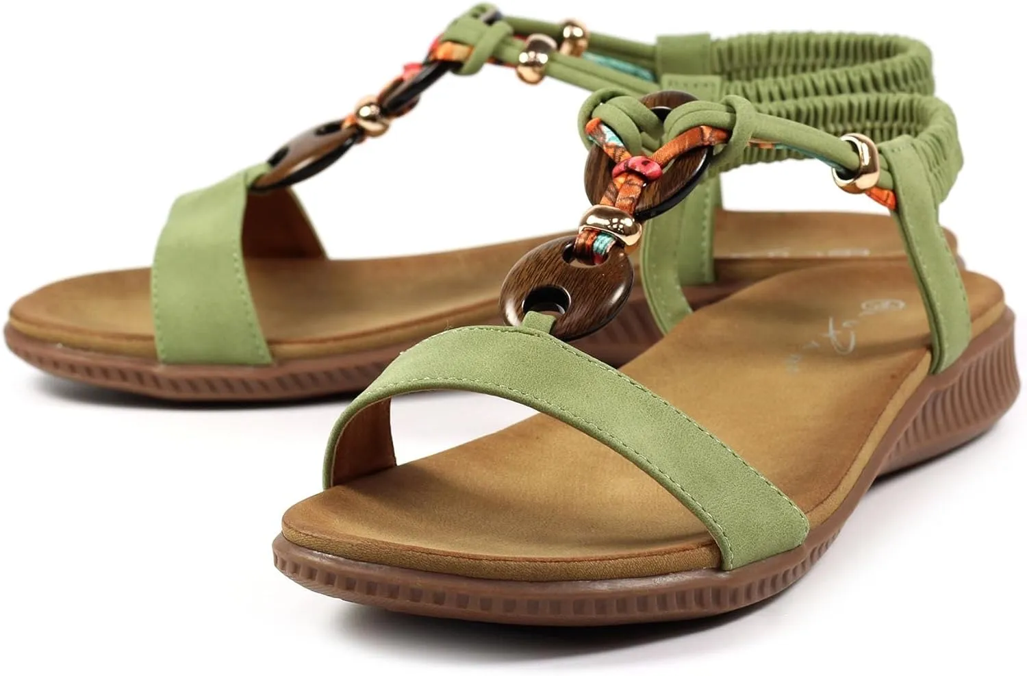 Ladies Brava Khaki Sandal