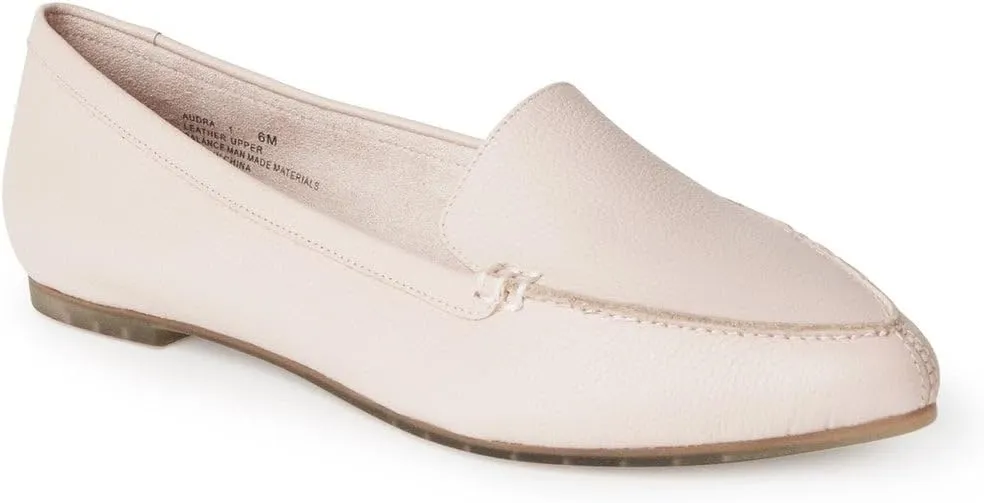 ME TOO Audra Animal Print Pointed Toe Flat