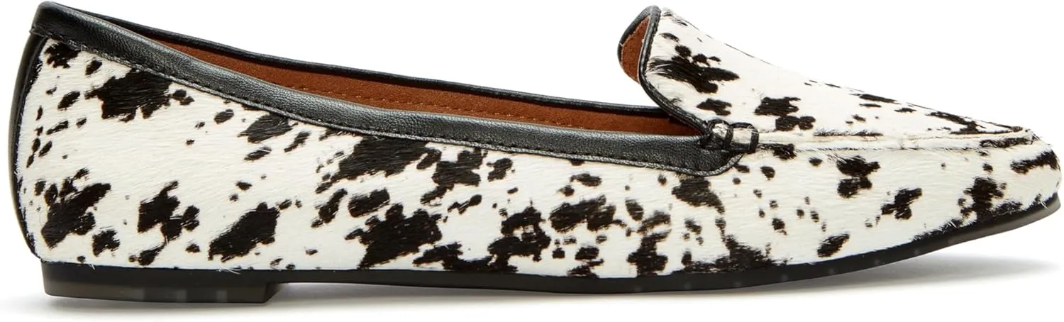 ME TOO Audra Animal Print Pointed Toe Flat