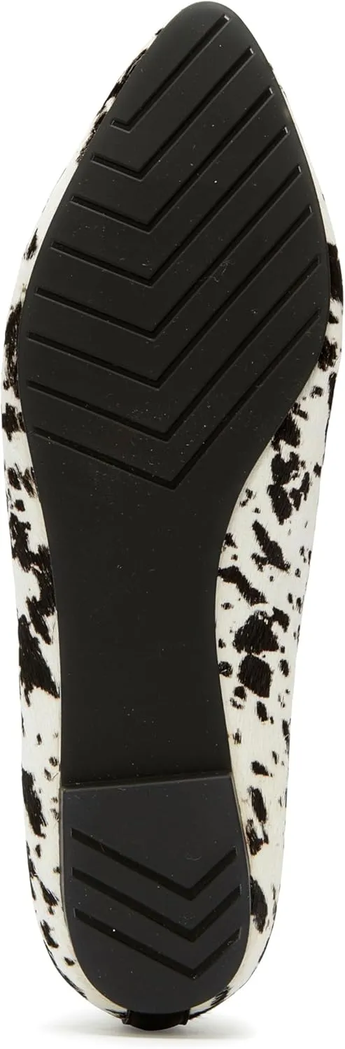 ME TOO Audra Animal Print Pointed Toe Flat