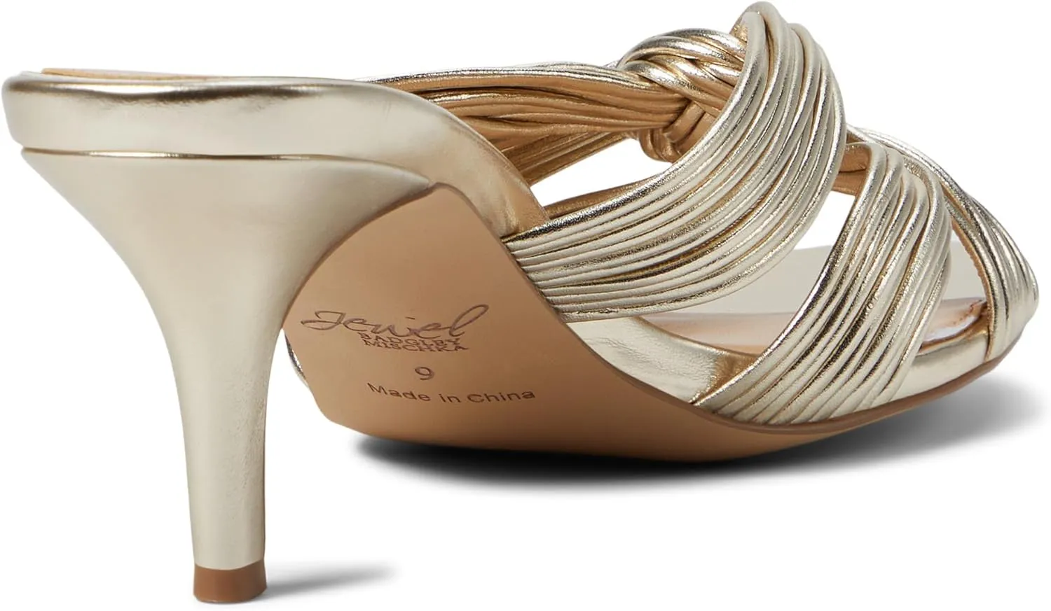Mia Twisted Leather Mules