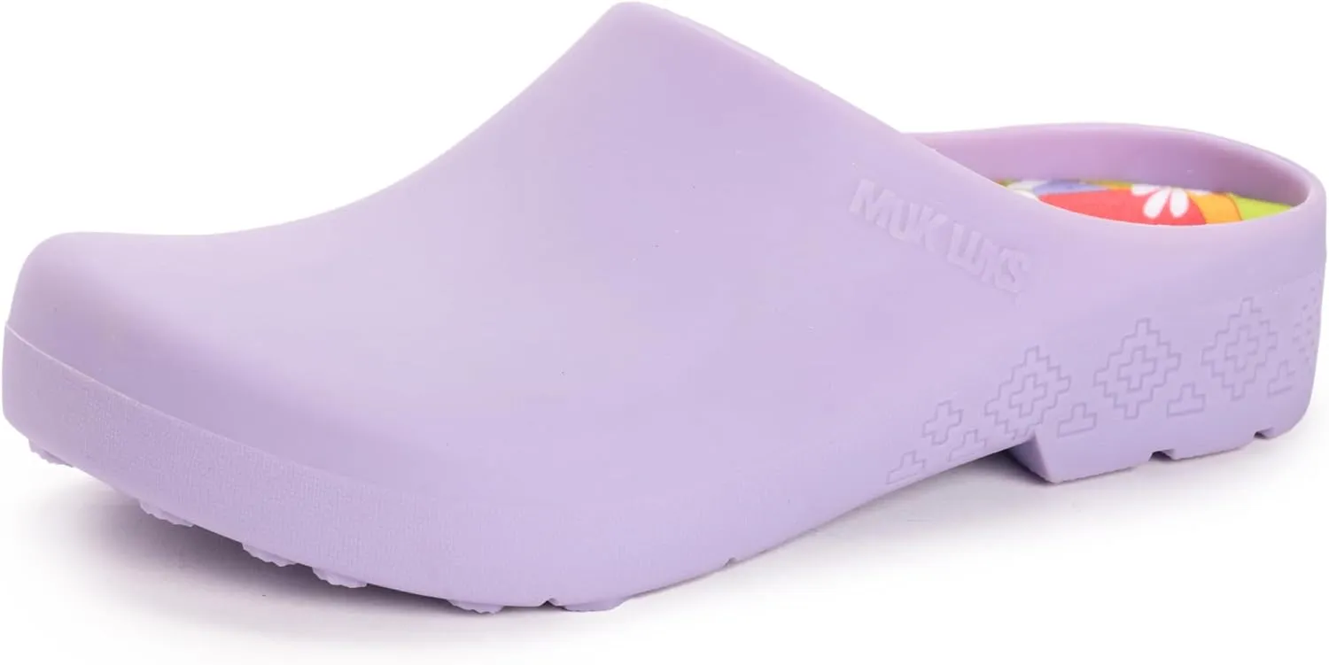 MUK LUKS Women's Garden Clog and Glove Set Sandal