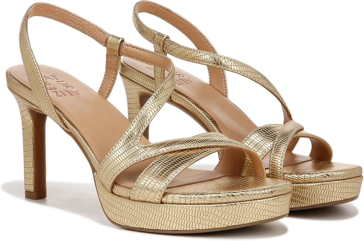 Naturalizer Women's Abby Strappy Platform Dress Sandal