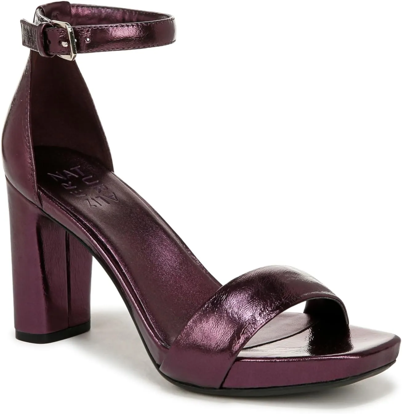 Naturalizer Women's Joy Ankle Strap Heeled Dress Sandal