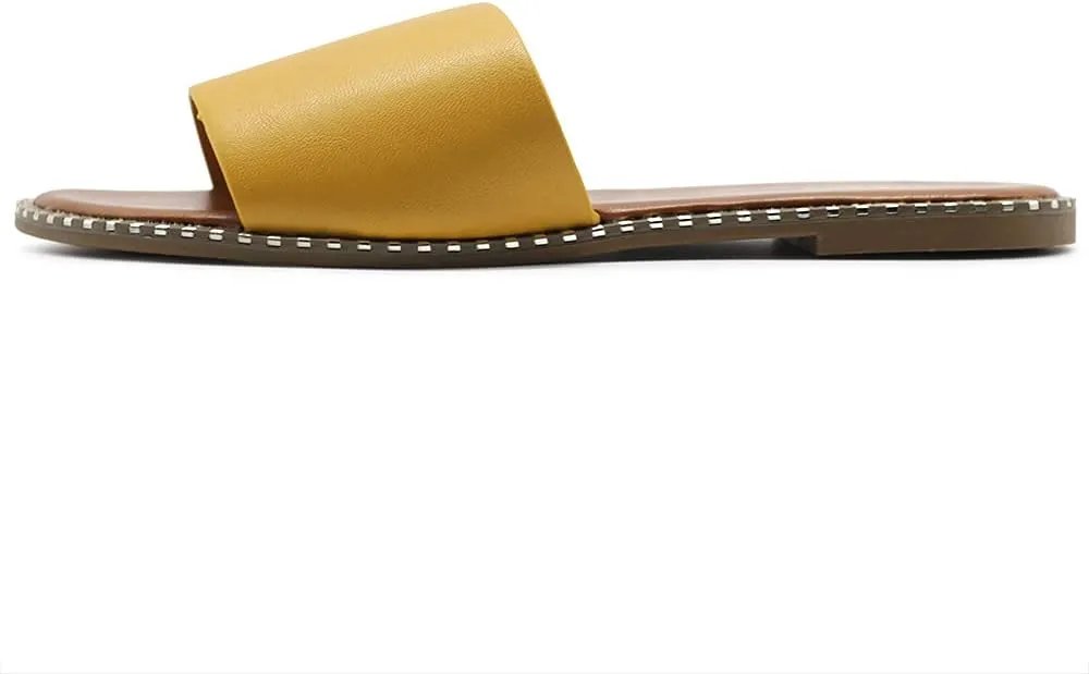 Ollio Women's Shoes Simple Comfort Slide Sandals S130