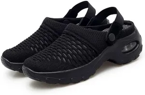 Orthopedic Clogs for Women, Wooden Shoes for Women, Air-Cushioned Wooden Shoes for Women