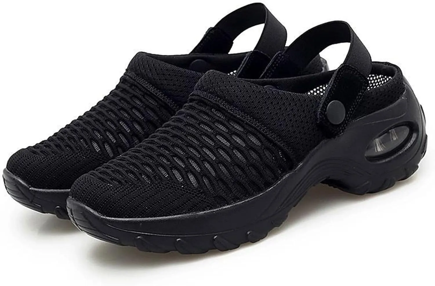 Orthopedic Clogs for Women, Wooden Shoes for Women, Air-Cushioned Wooden Shoes for Women