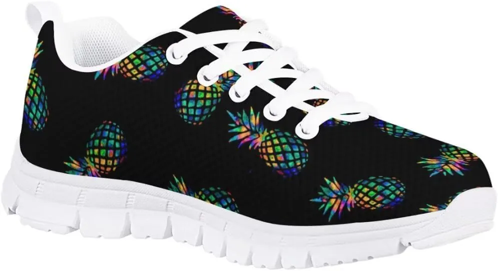 PinUp Angel Kid Girls Running Sports Sneakers Cute Casual Leopard/Floral Print Walking Shoes