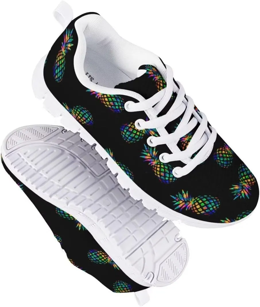 PinUp Angel Kid Girls Running Sports Sneakers Cute Casual Leopard/Floral Print Walking Shoes