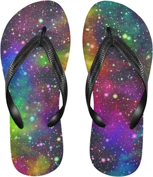 Poeticcity Flip Sandal Men Women Flip Flops for Hotel Spa Home Slippers Bedroom Travel S-XXL