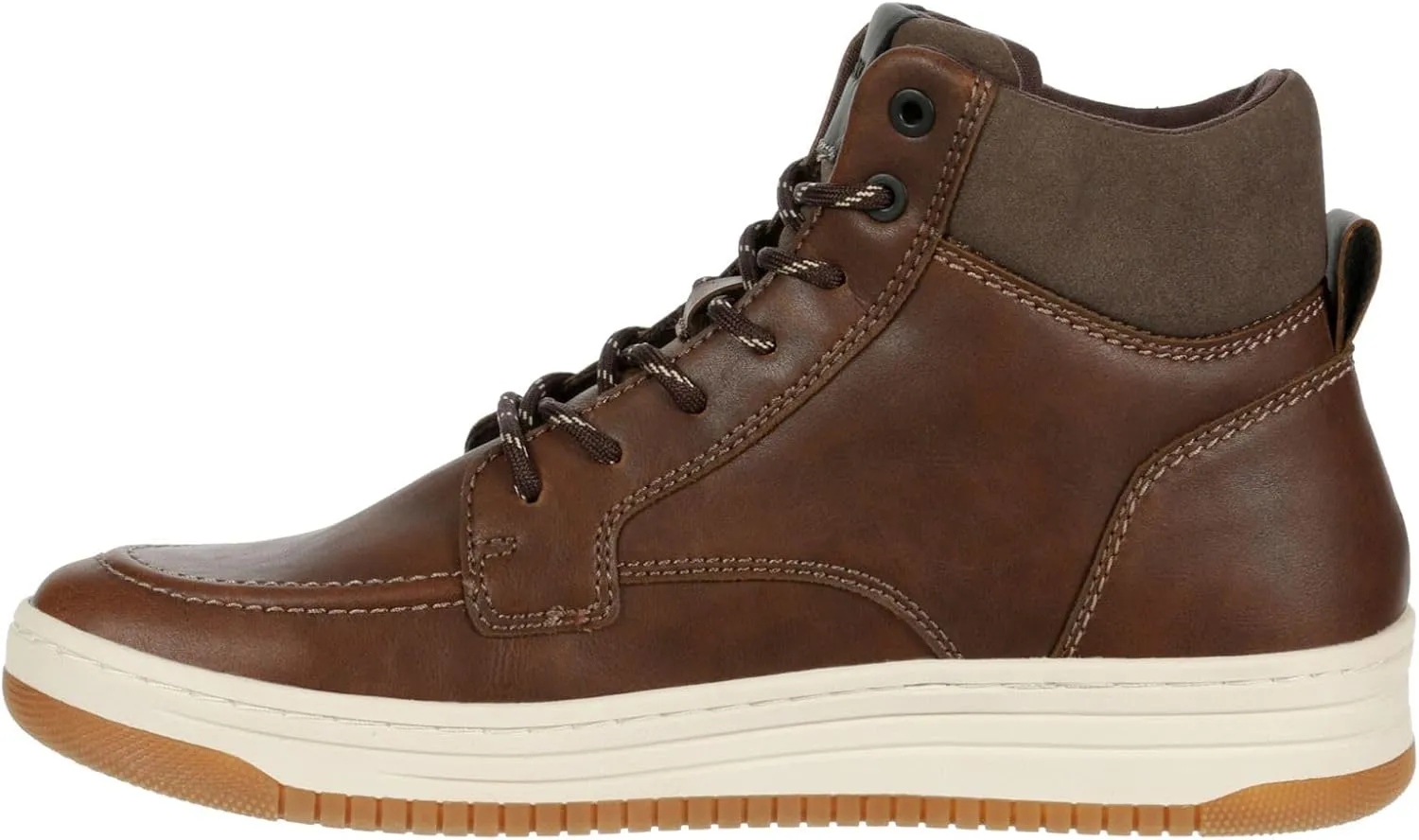 Restoration Nate - Men's Casual Slip-On Lace-Up Sneaker Boot