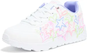 Skechers Girl's Uno Lite-My Drip Sneaker