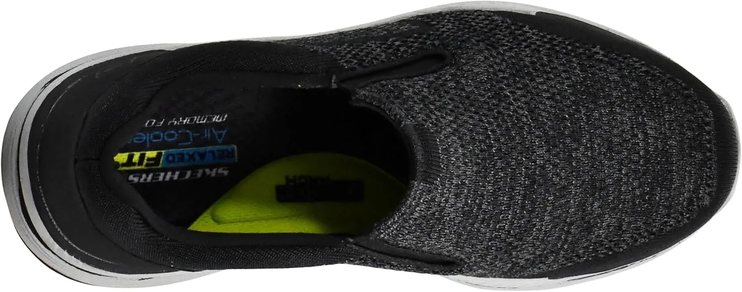 Skechers Men's Expected 2.0-Arago Slip on Canvas Loafer