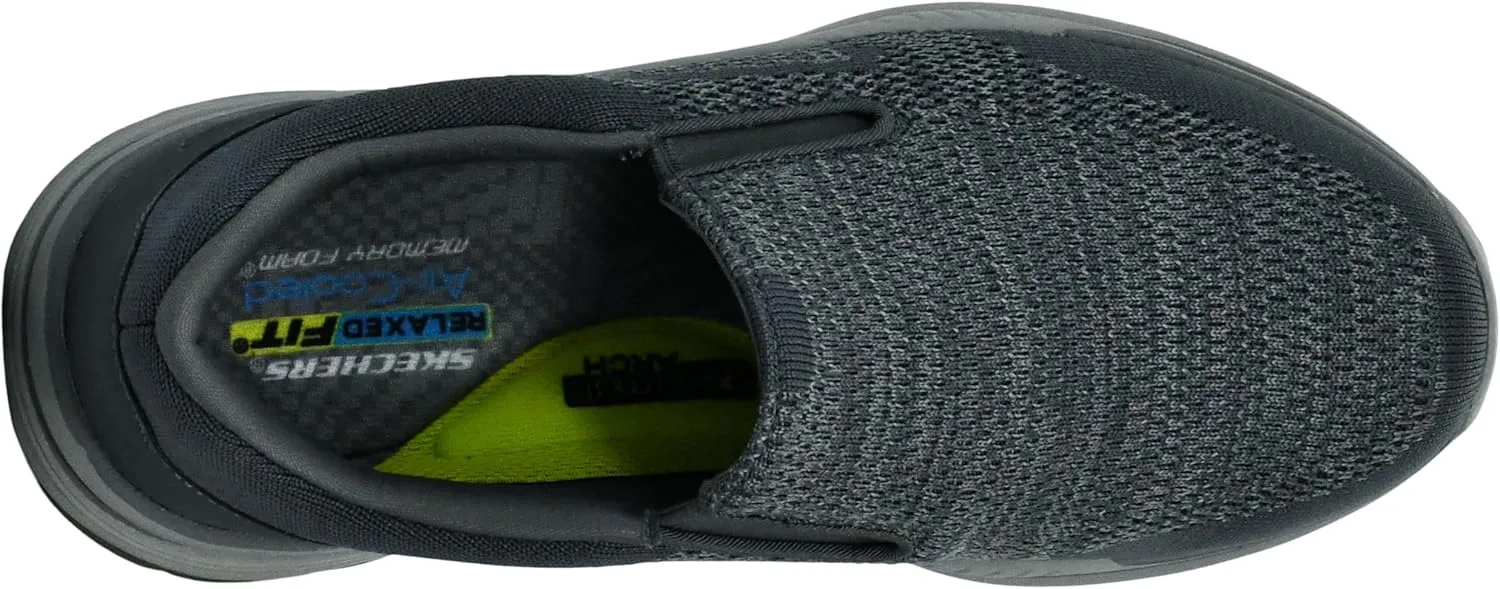 Skechers Men's Expected 2.0-Arago Slip on Canvas Loafer