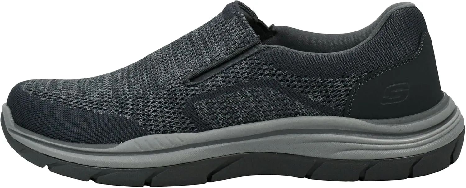 Skechers Men's Expected 2.0-Arago Slip on Canvas Loafer