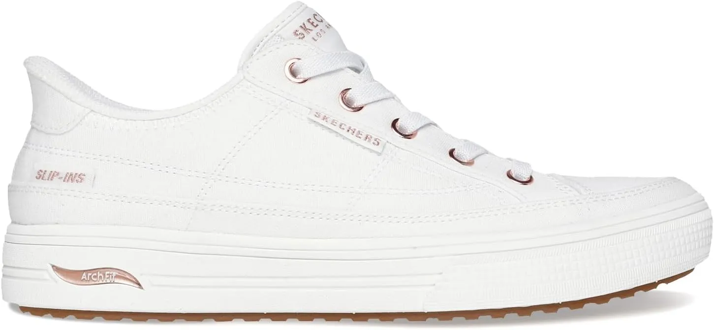 Skechers Women's Arch Fit Arcade-See Ya There Hands Free Slip-ins Sneaker