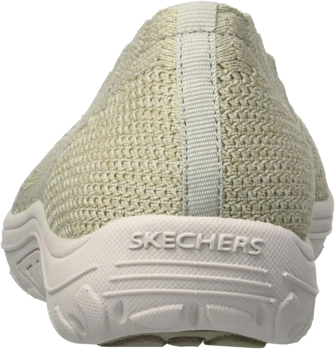 Skechers Women's Reggae Fest-Trail Dame-Scalloped Collar, Engineered Skech-Knit Slip-on Loafer